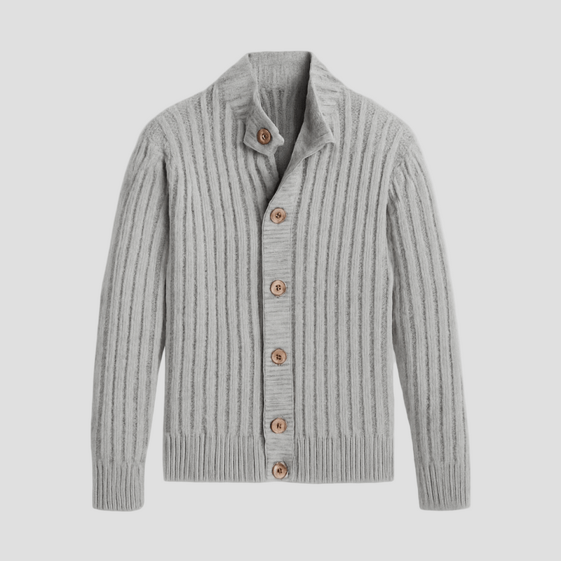 Zachary | Single - Breasted Knit Cardigan - Rob Stevenson