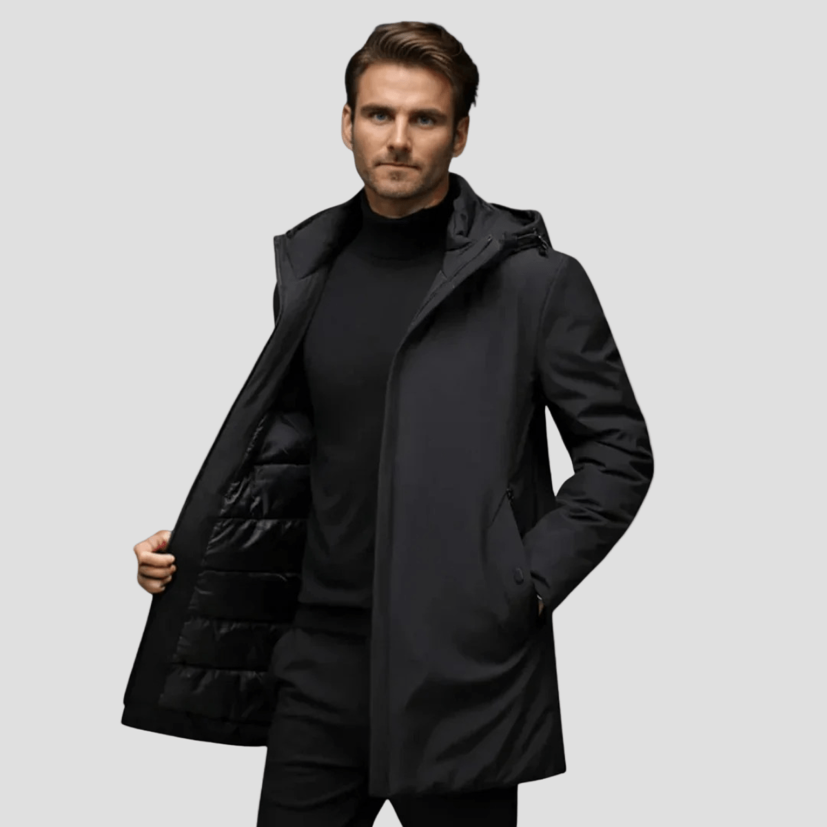 Mayfair | Waterproof Winter Parka Coat with Hood - Rob Stevenson