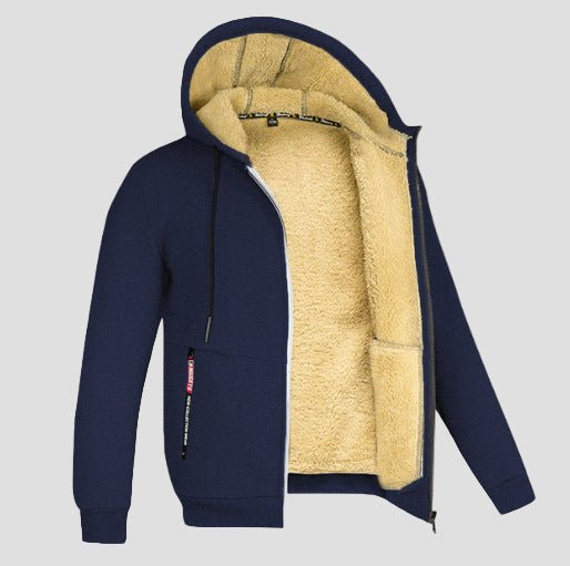 Ethan | Lambswool Zipper Hoodie - Rob Stevenson