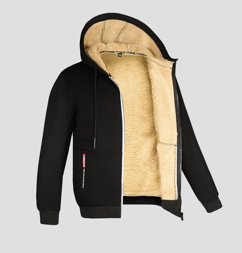 Ethan | Lambswool Zipper Hoodie - Rob Stevenson