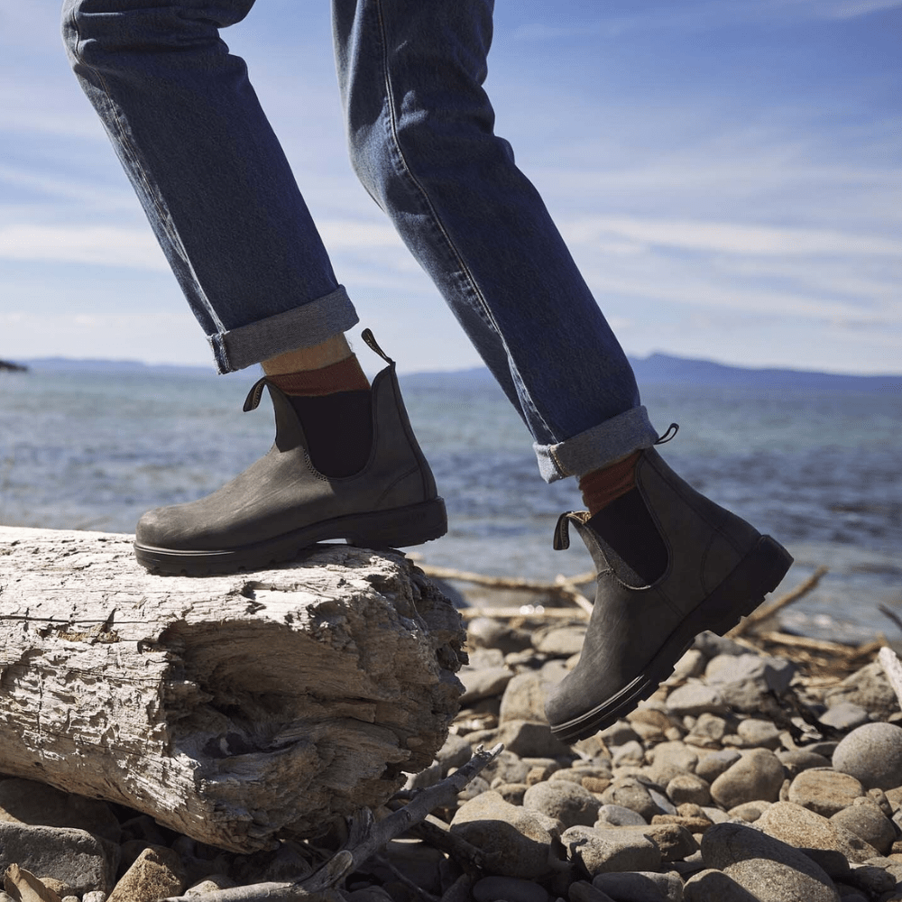 Mason | Men’s Leather Chelsea Boots with Pull Loop - Rob Stevenson