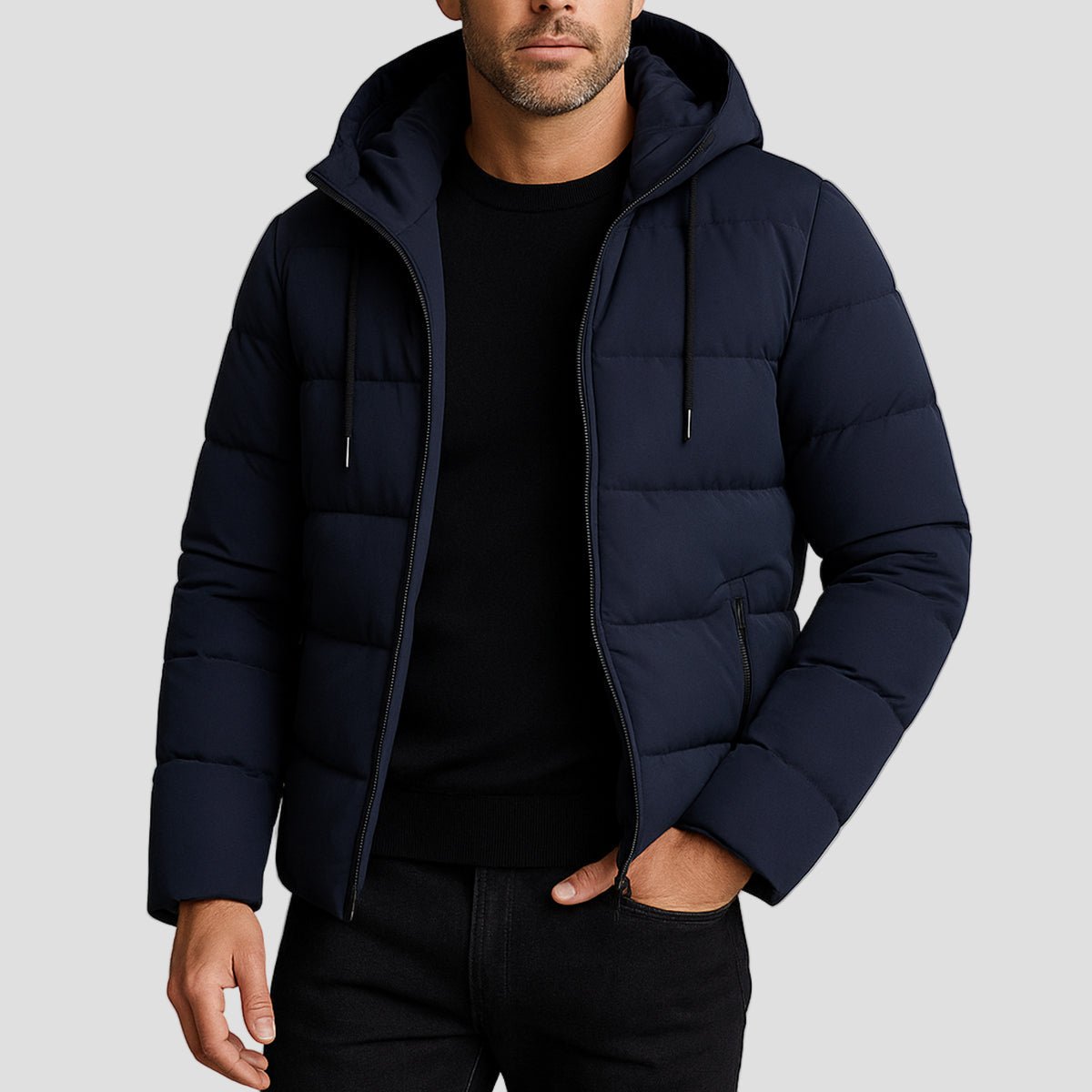 Edington | Waterproof Hooded Puffer Winter Jacket - Rob Stevenson