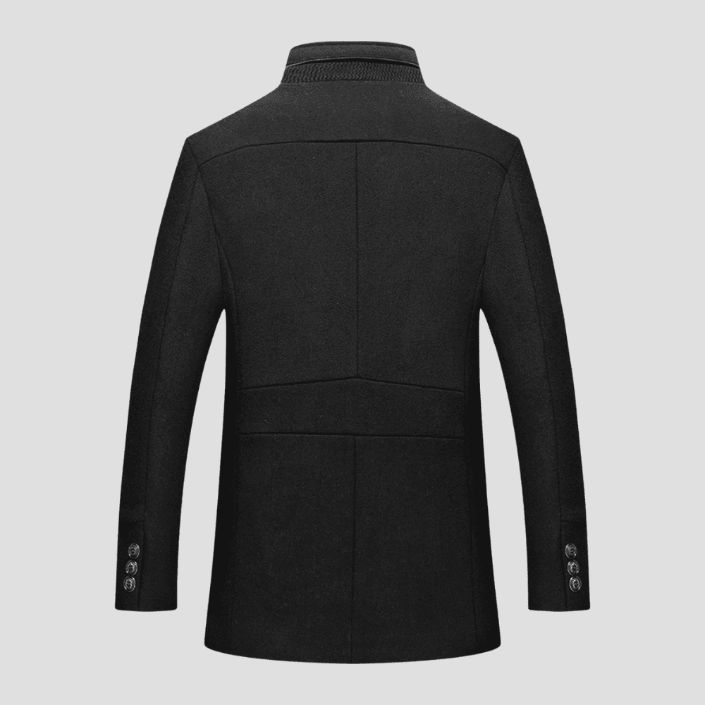 The Valmont Stand Collar Coat - Rob Stevenson