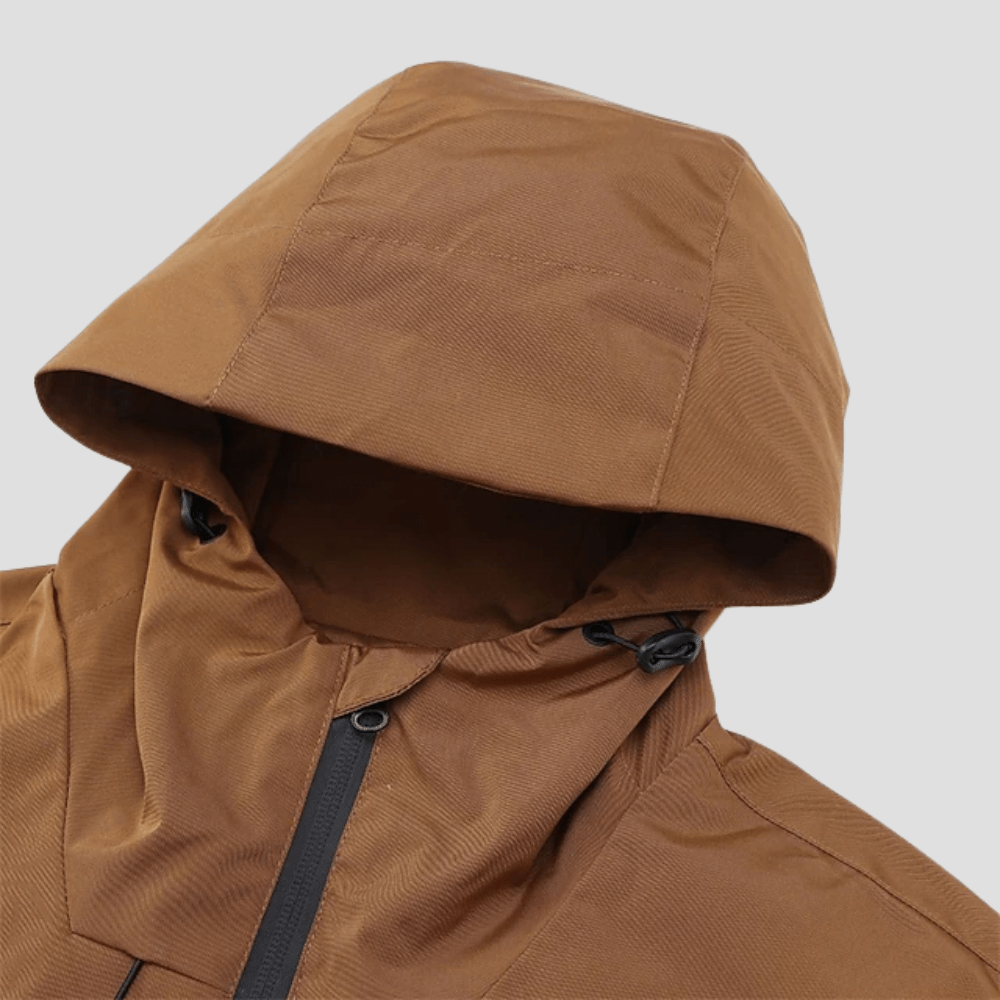 Aiden | Waterproof Hooded Structured Winter Jacket - Rob Stevenson