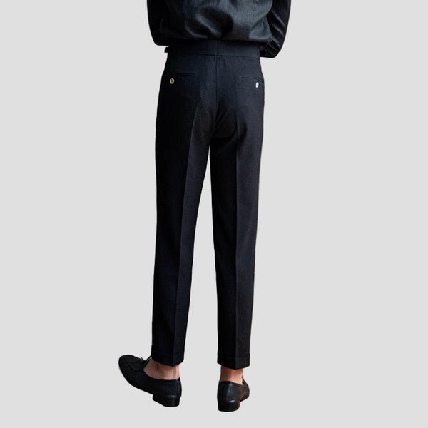 Ethan | Tailored Men’s Pleated Trousers - Rob Stevenson