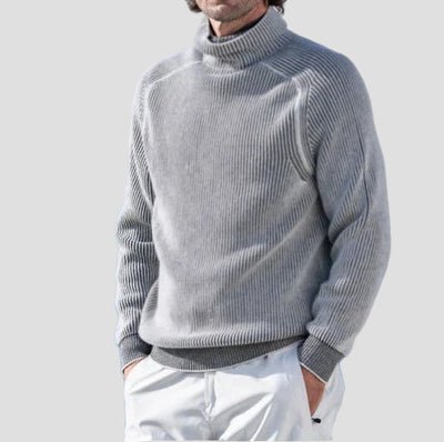 Spencer | Elegant Men’s Cashmere Turtleneck - Rob Stevenson