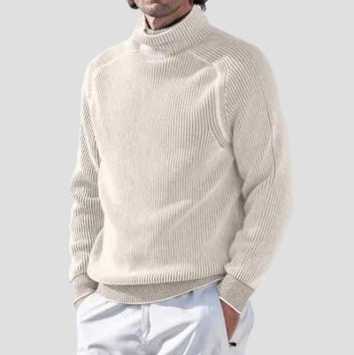 Spencer | Elegant Men’s Cashmere Turtleneck - Rob Stevenson