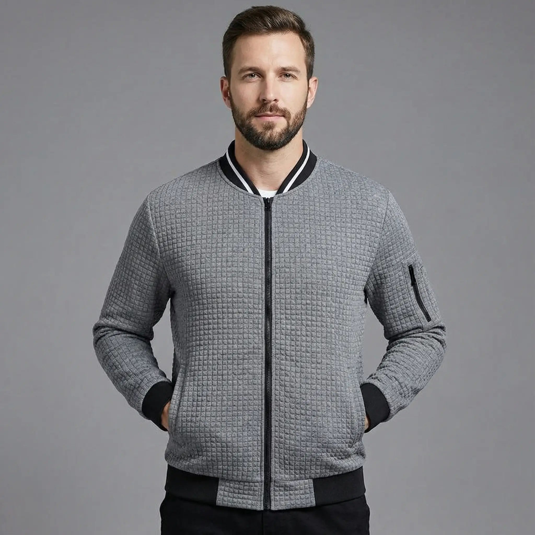 Jack | Warm Men’s Zip Pullover - Rob Stevenson