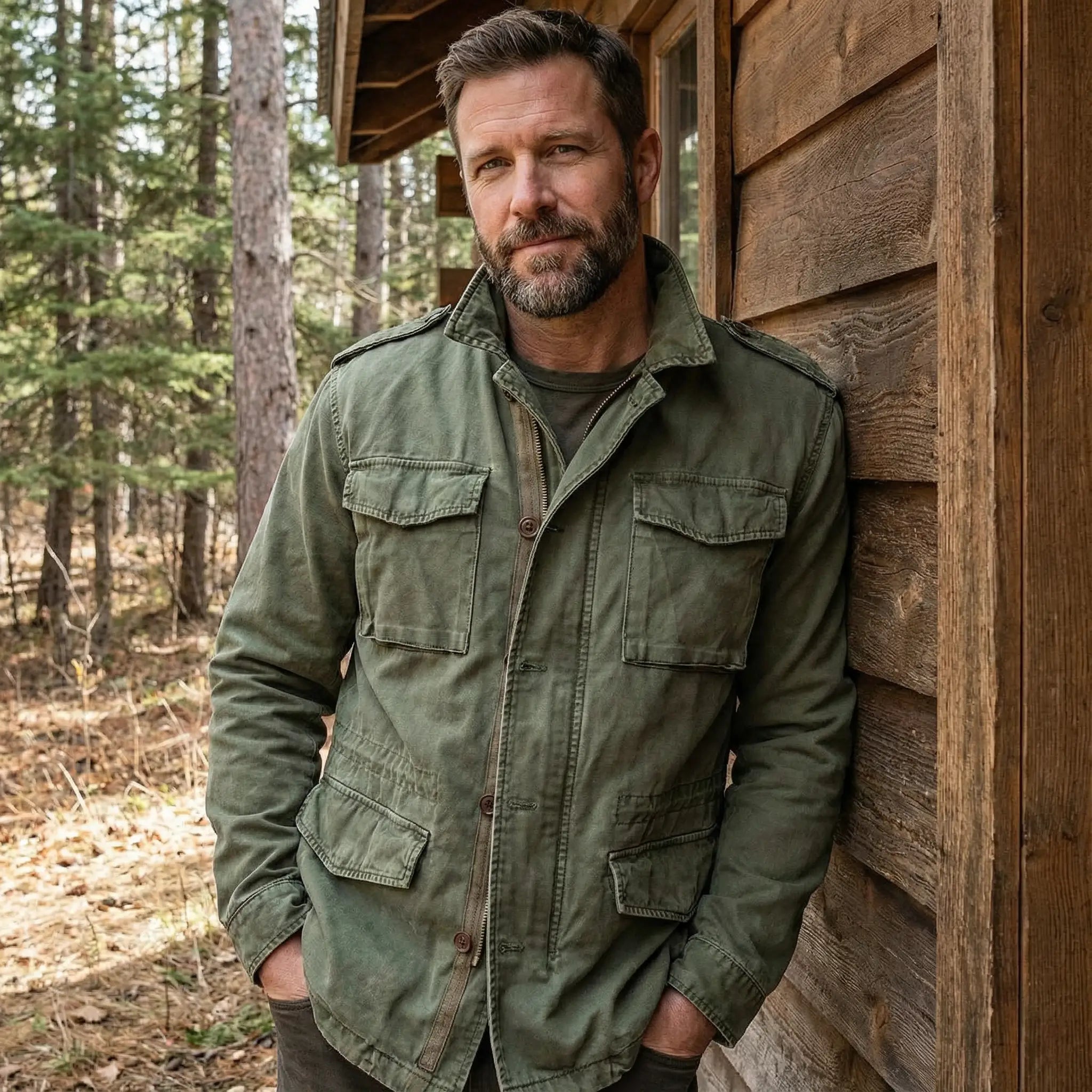 Declan | Vintage Casual Workwear Field Jacket - Rob Stevenson