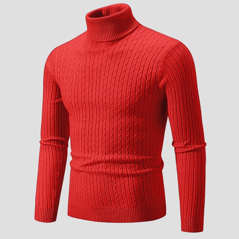 Drake | Knitted Turtleneck Sweater - Rob Stevenson