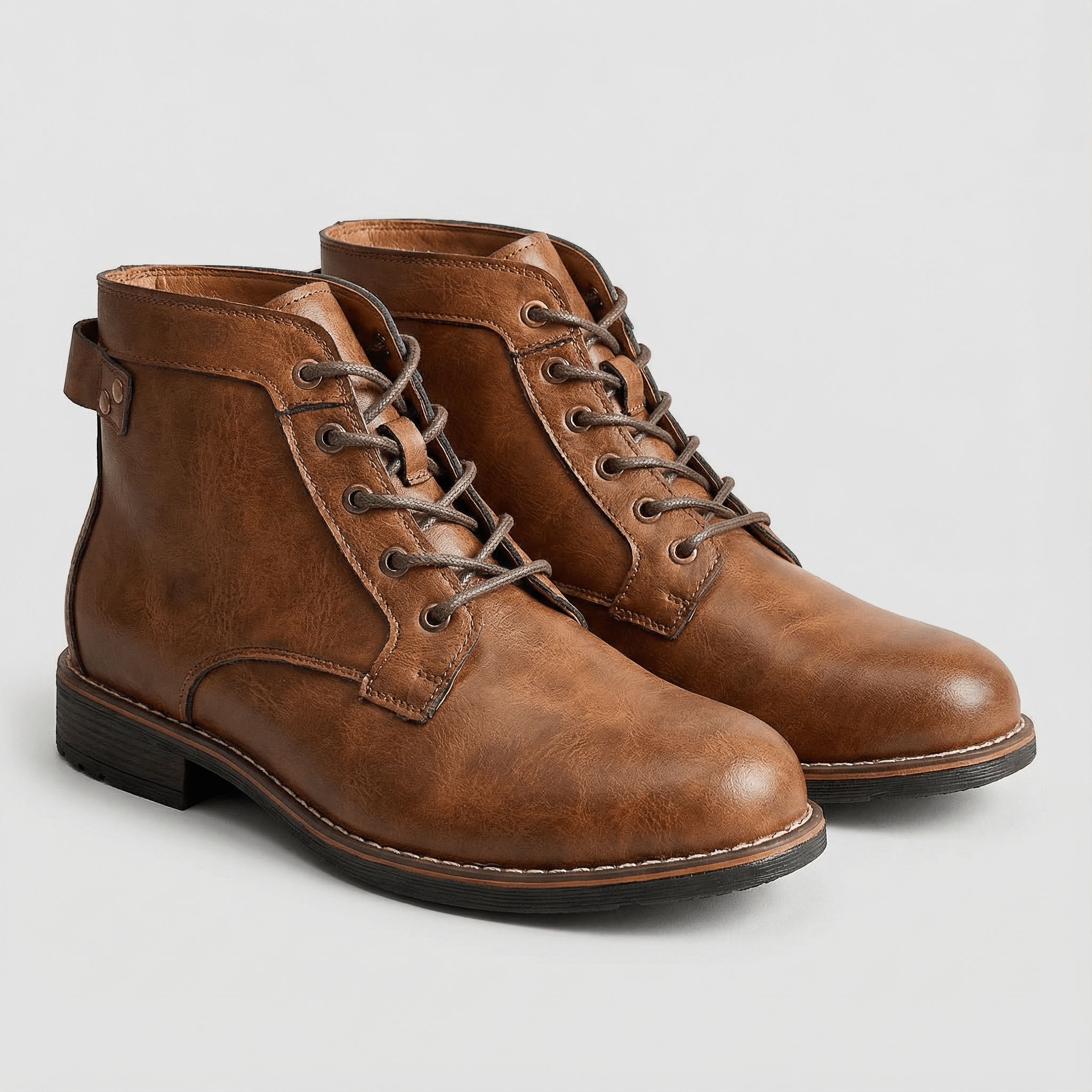 Liam | Leather Lace Boots - Rob Stevenson