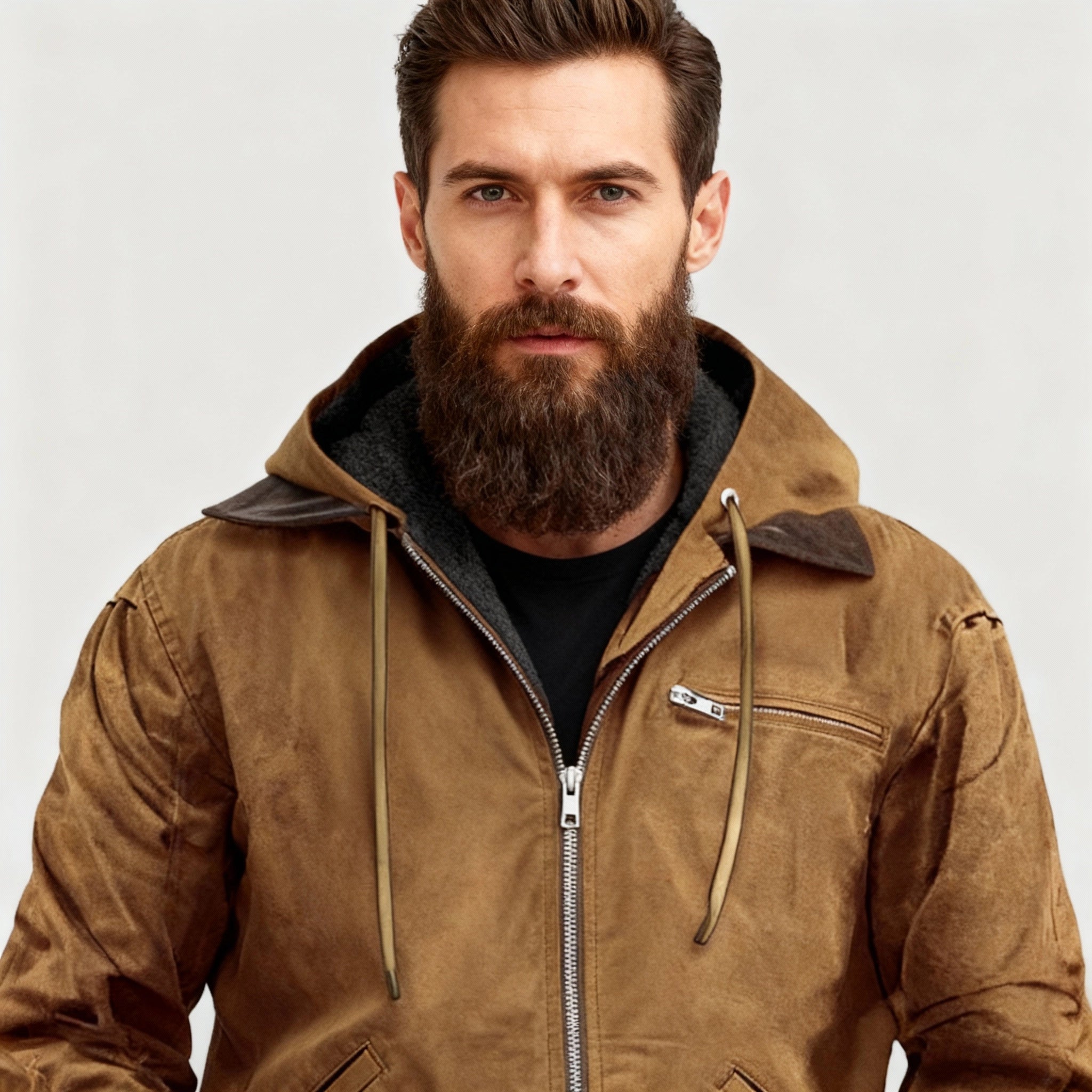 Caleb | Full Zip Sherpa Hoodie - Rob Stevenson