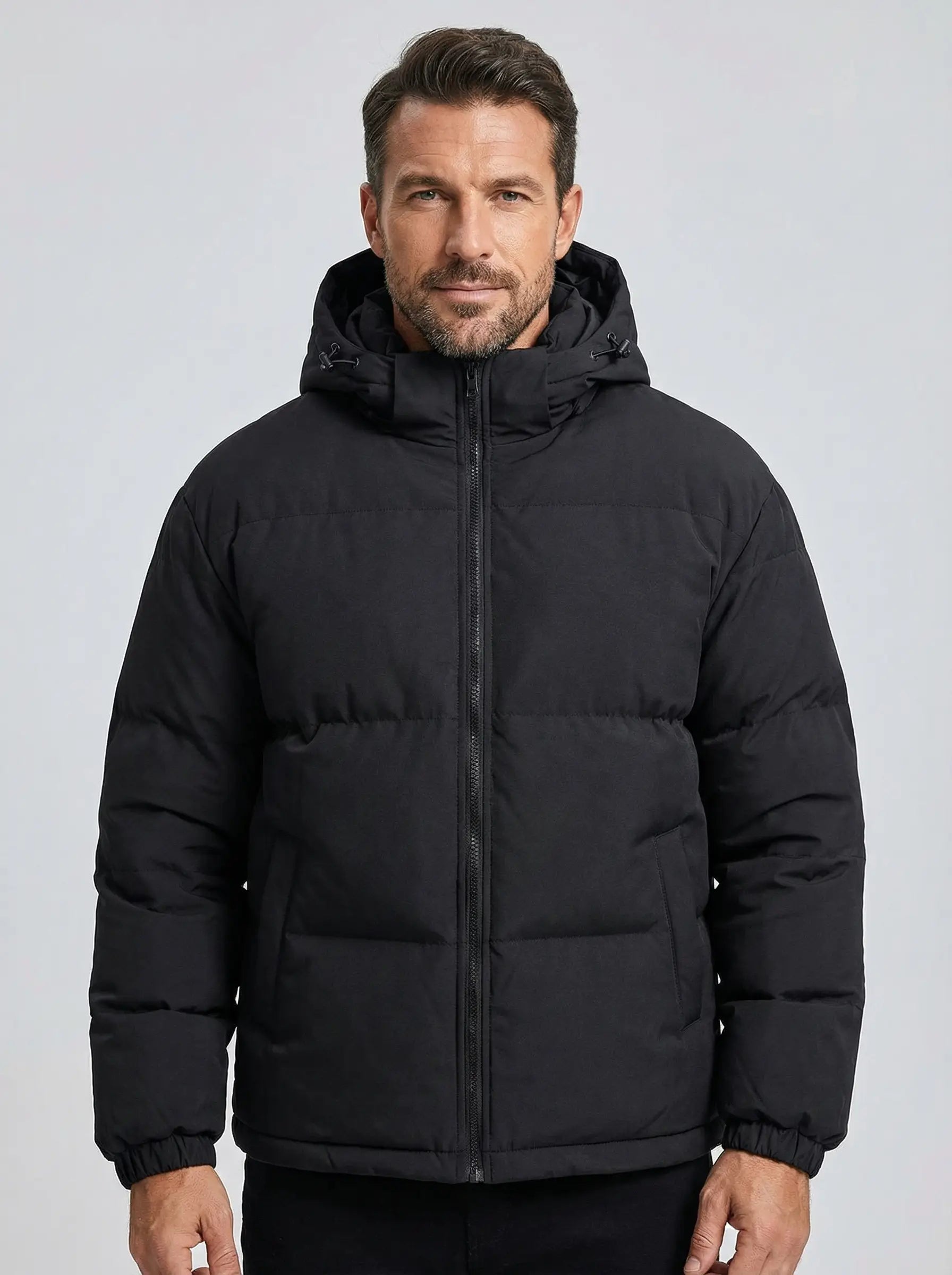 Chase | Quilted Hooded Puffer Winter Jacket - Rob Stevenson