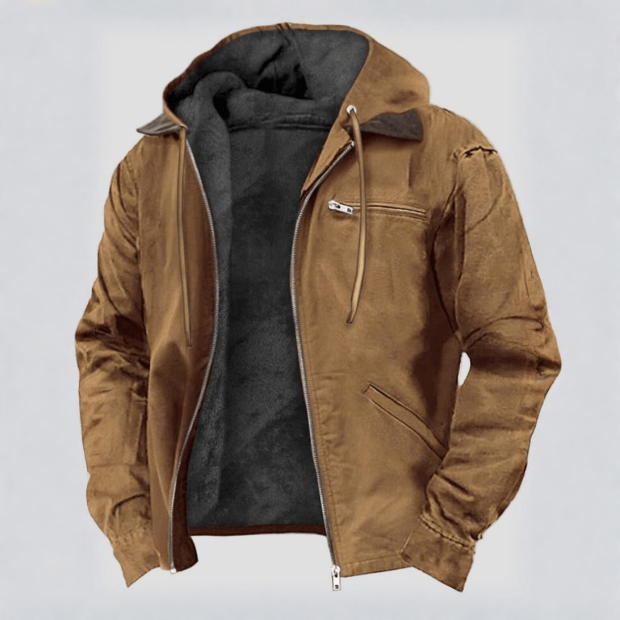 Caleb | Full Zip Sherpa Hoodie - Rob Stevenson