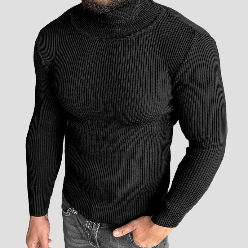 Ethan | Knitted Turtleneck Sweater