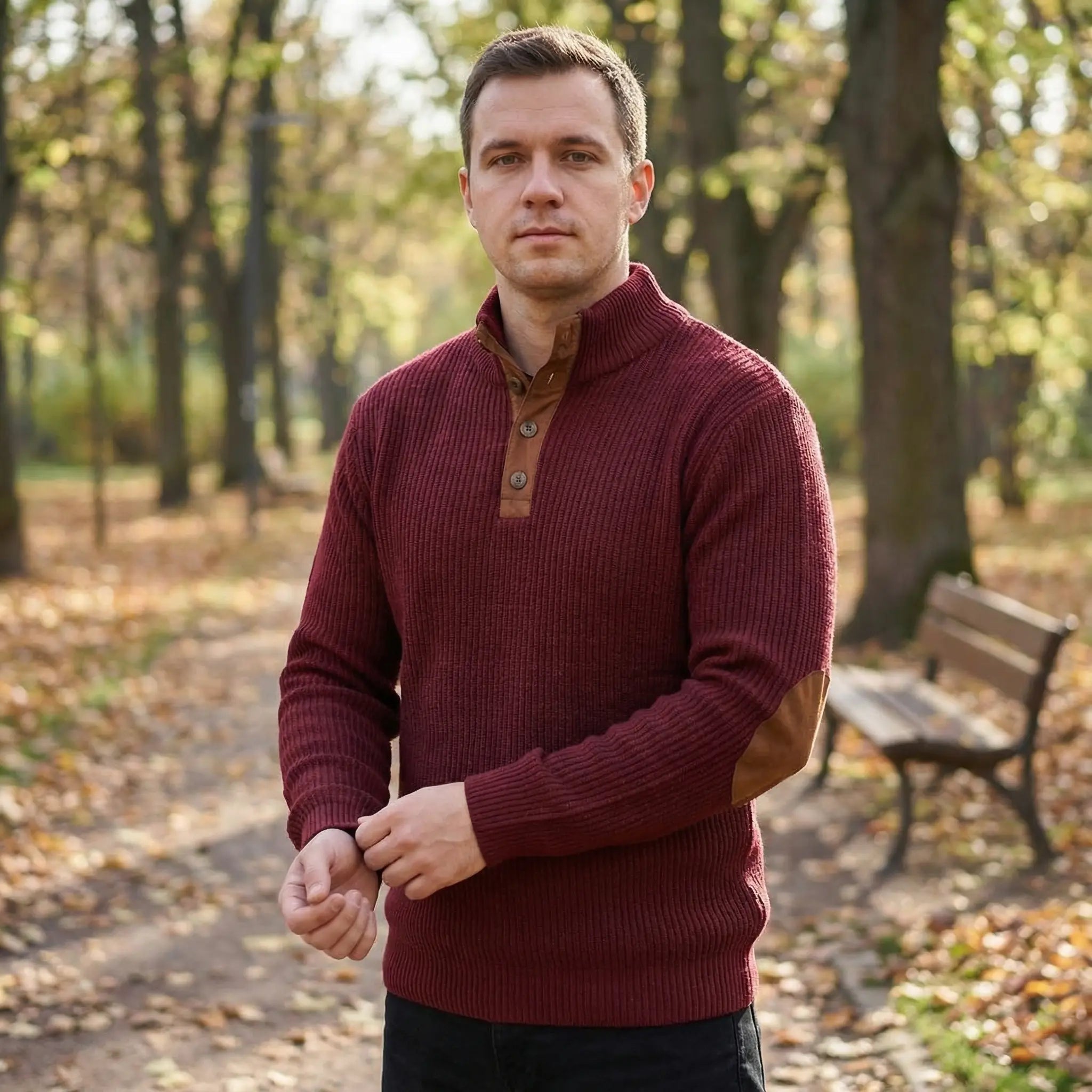 Nathan | Men's Corduroy Pullover - Rob Stevenson