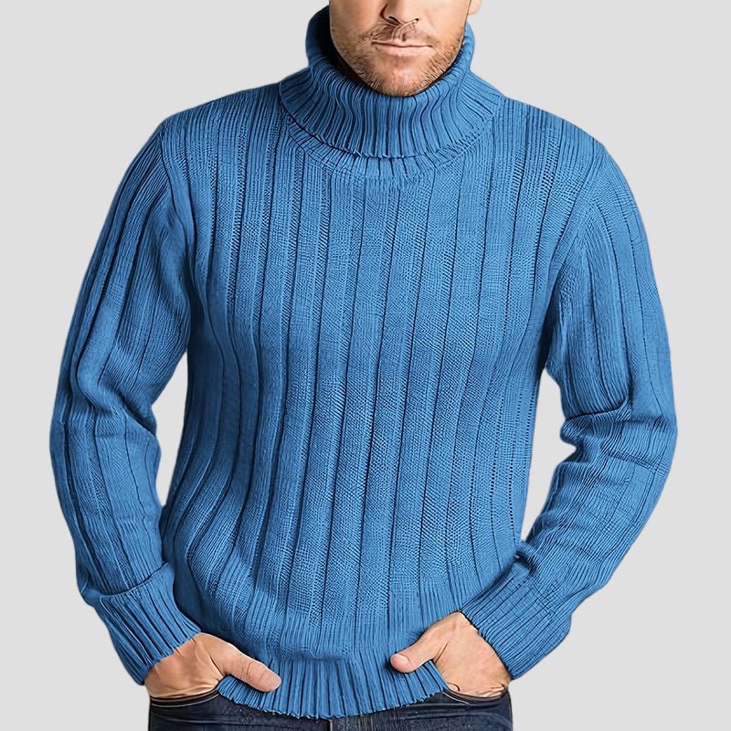 Jack | Heavy Knitted Turtleneck Sweater - Rob Stevenson