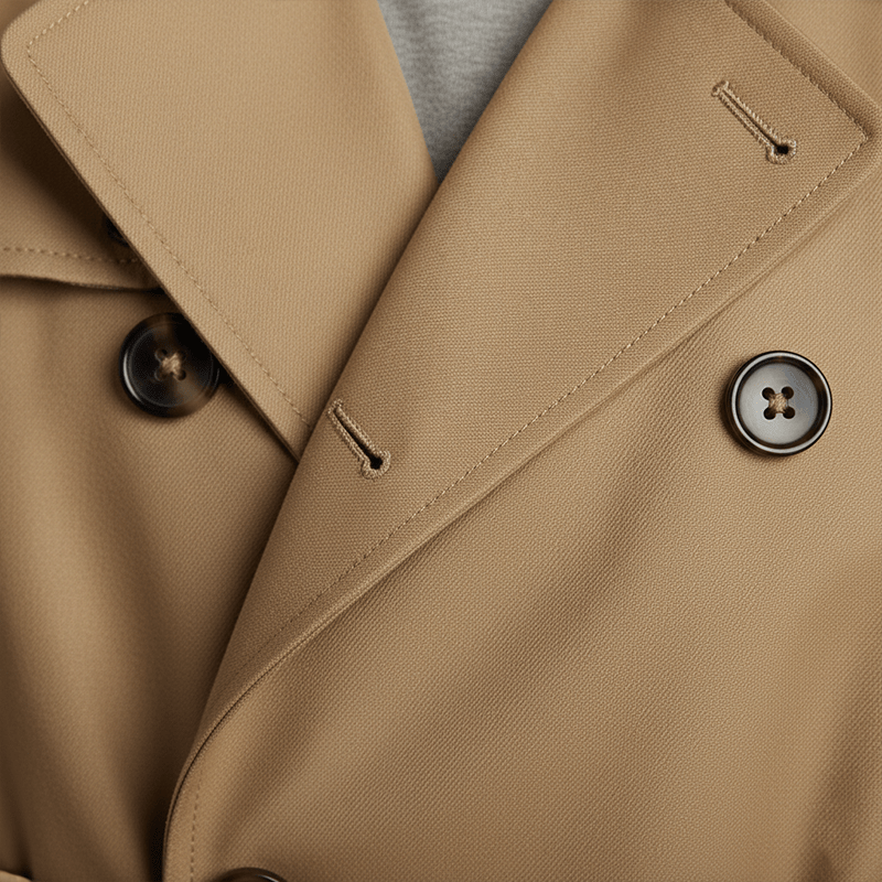 Benjamin | Twill Cotton Trench Coat - Rob Stevenson