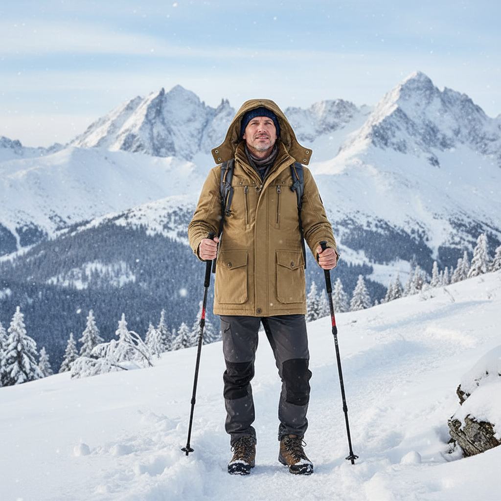 Parker | Structured Water-Resistant Utility Winter Jacket