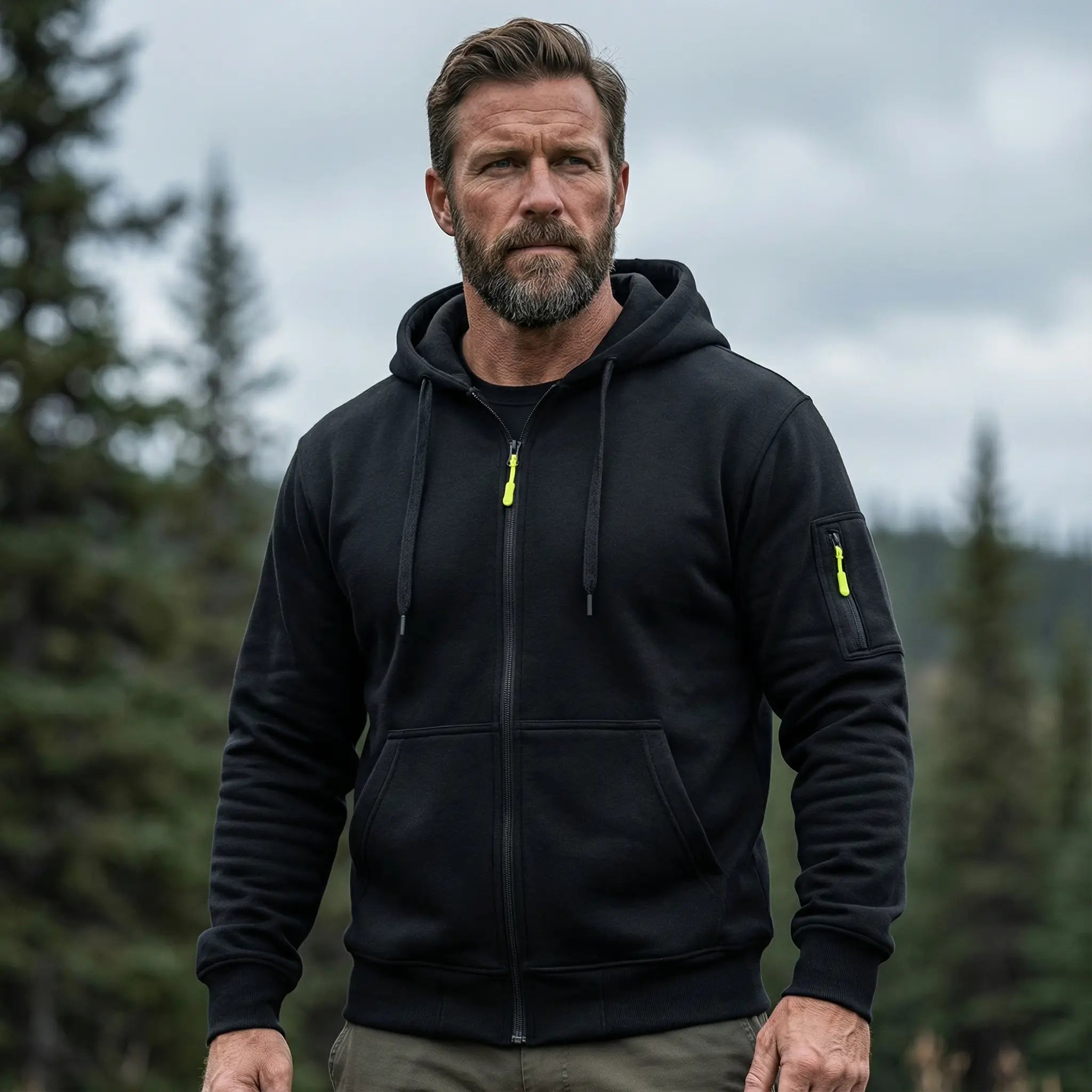 Tyler | Full Zip Fleece Hoodie - Rob Stevenson