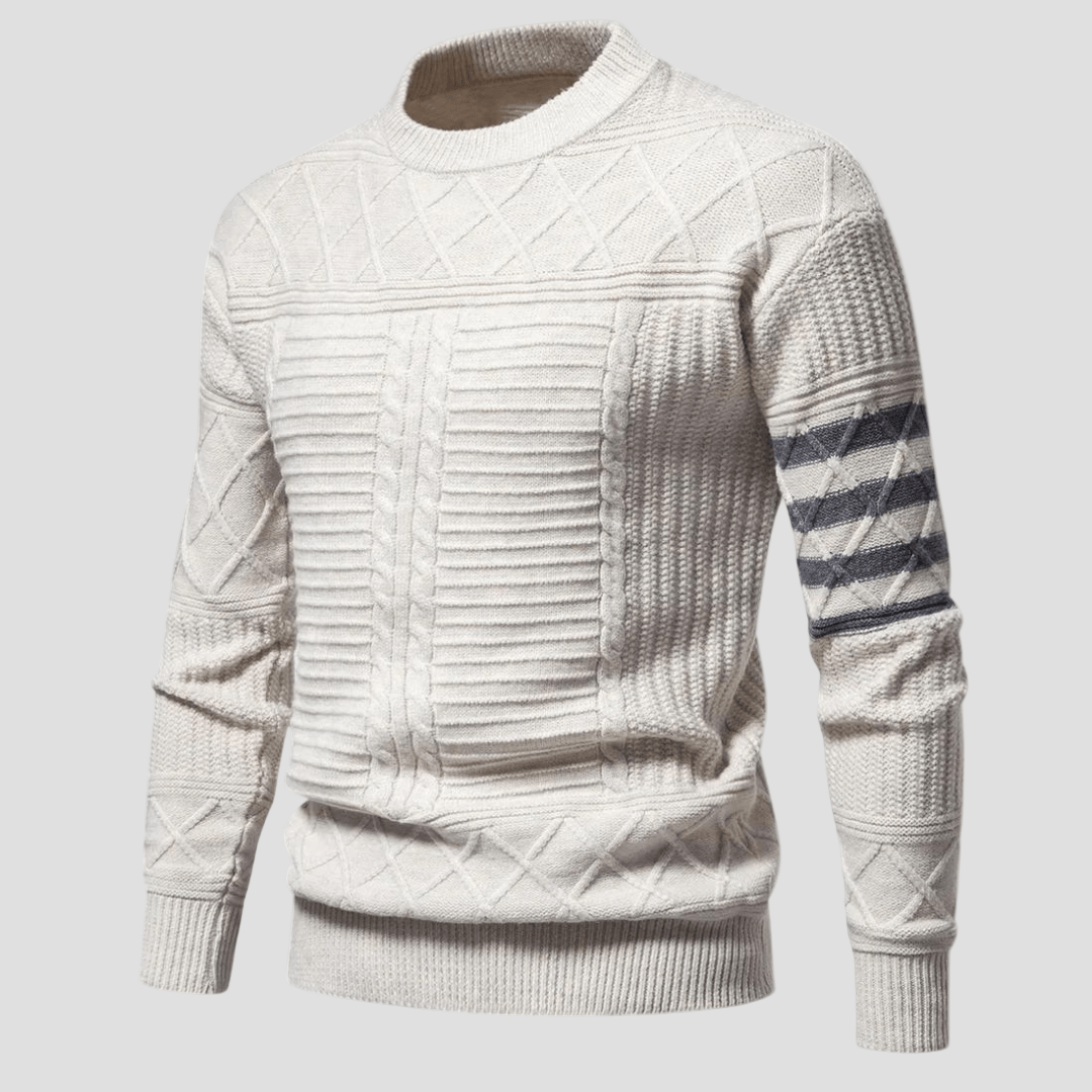 Carter | Premium Wool Crewneck Sweater - Rob Stevenson