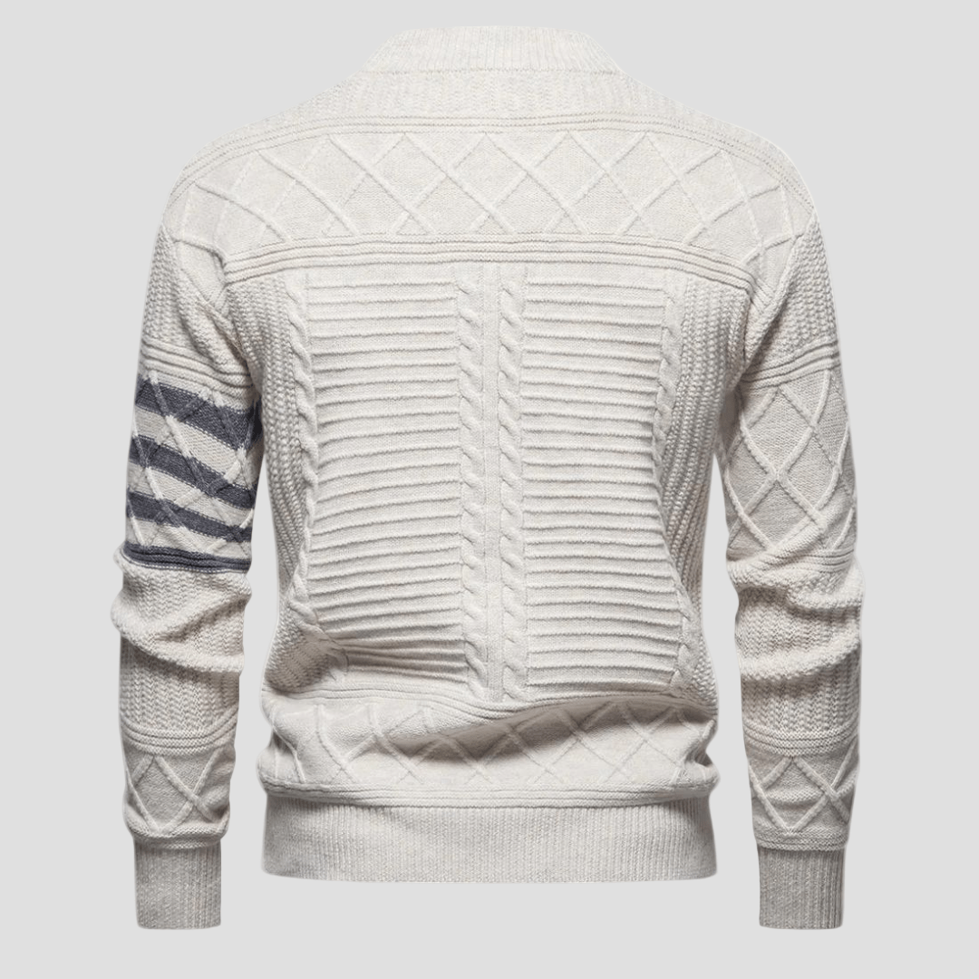Carter | Premium Wool Crewneck Sweater - Rob Stevenson