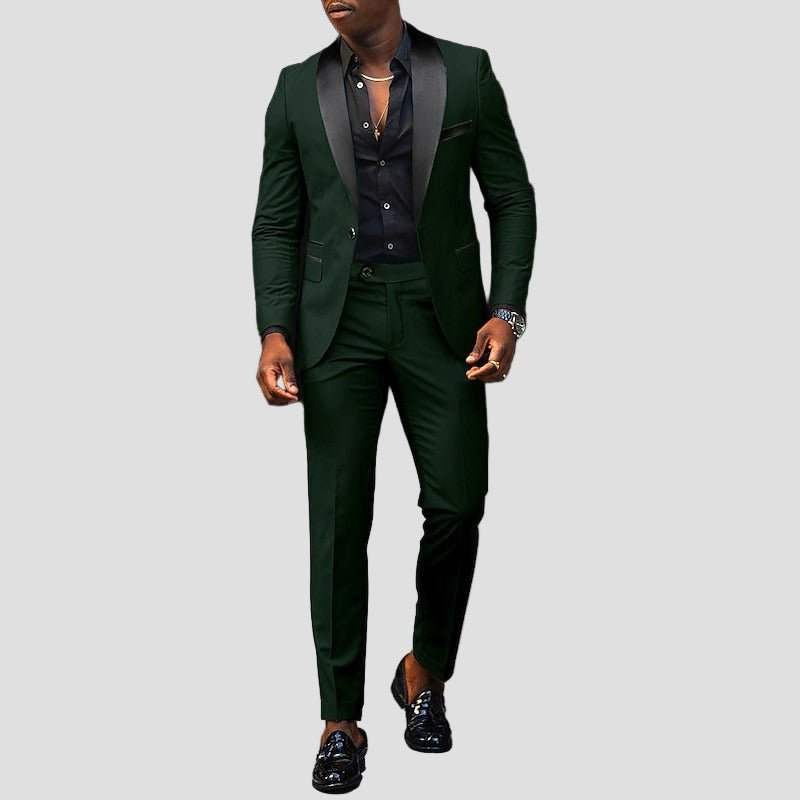 Whitmore | Single - Breasted 2 - Piece Tailored Fit Tuxedo Suit - Rob Stevenson