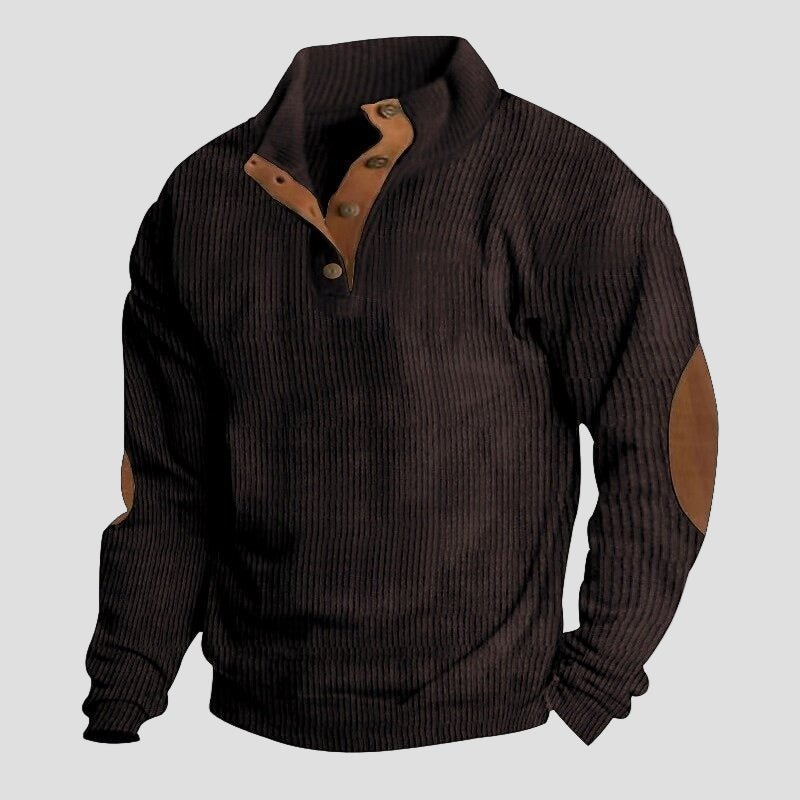 Nathan | Men's Corduroy Pullover - Rob Stevenson