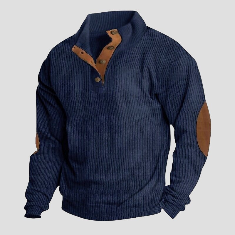 Nathan | Men's Corduroy Pullover - Rob Stevenson