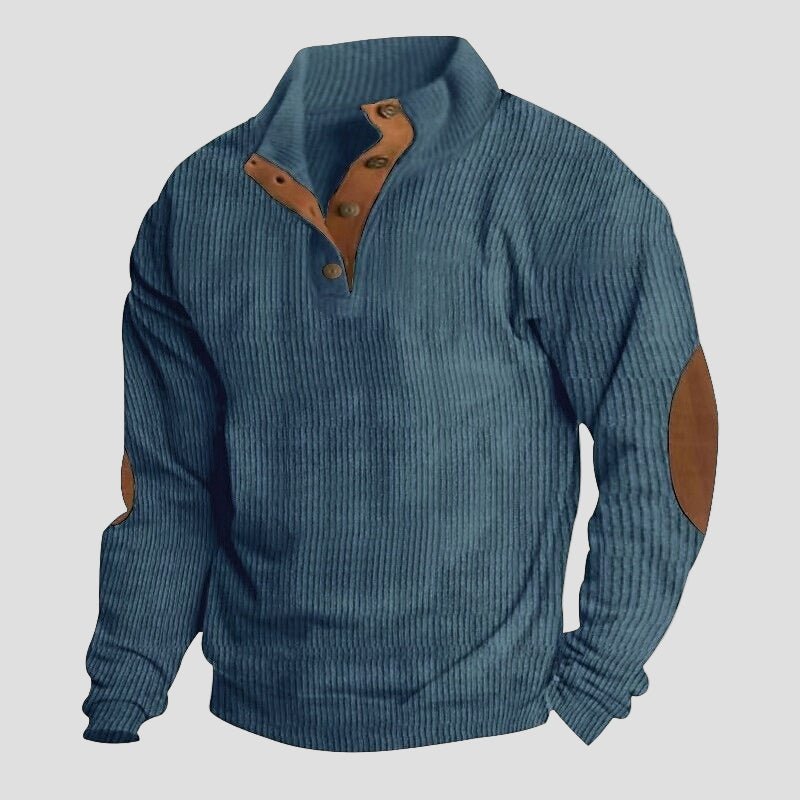 Nathan | Men's Corduroy Pullover - Rob Stevenson