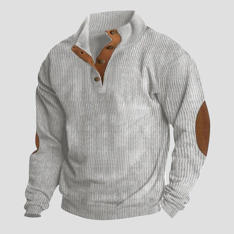Nathan | Men's Corduroy Pullover - Rob Stevenson