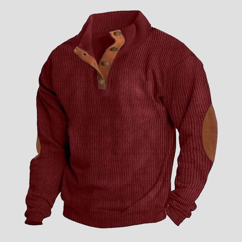 Nathan | Men's Corduroy Pullover - Rob Stevenson