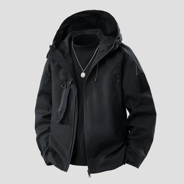 Aiden | Waterproof Hooded Structured Winter Jacket - Rob Stevenson