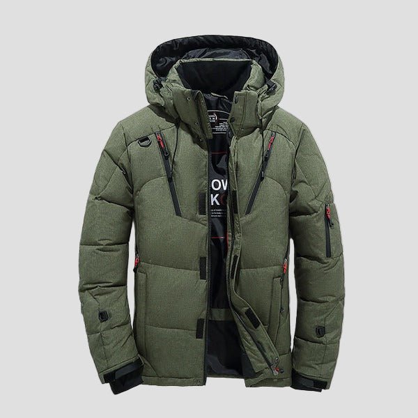 Dylan | Hooded Down Insulated Winter Jacket - Rob Stevenson