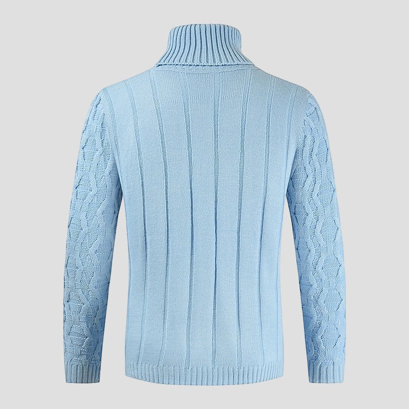 Jack | Heavy Cable Knit Turtleneck Sweater - Rob Stevenson