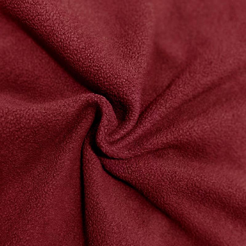 Beau | Loose Fleece Stand Collar Solid Color Sweatshirt