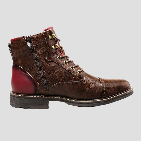Connor | Men’s Patchwork Ankle Boots
