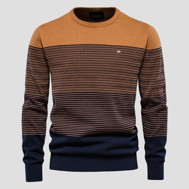 Noah | Men’s Vintage Striped Crewneck Sweater - Rob Stevenson