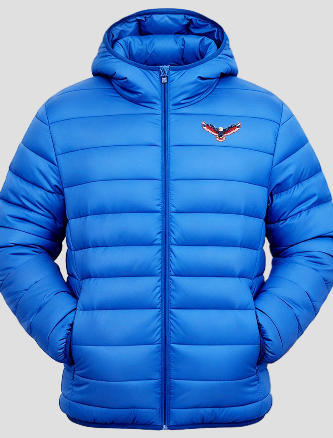 Jacob | Eagle Flag Puffer Jacket