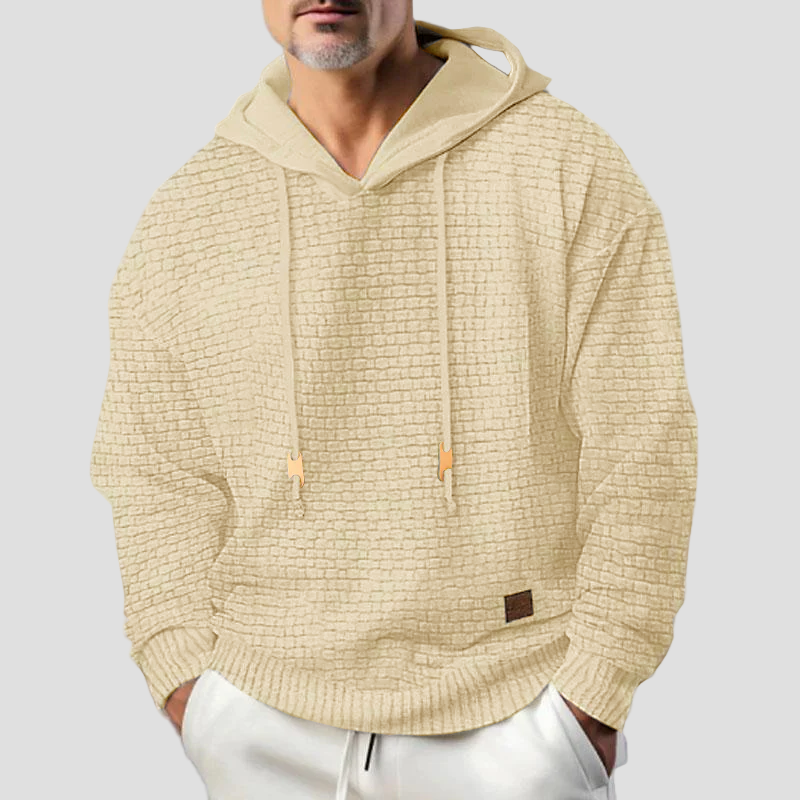 Fraser | Casual Solid Color Long Sleeve Hoodie