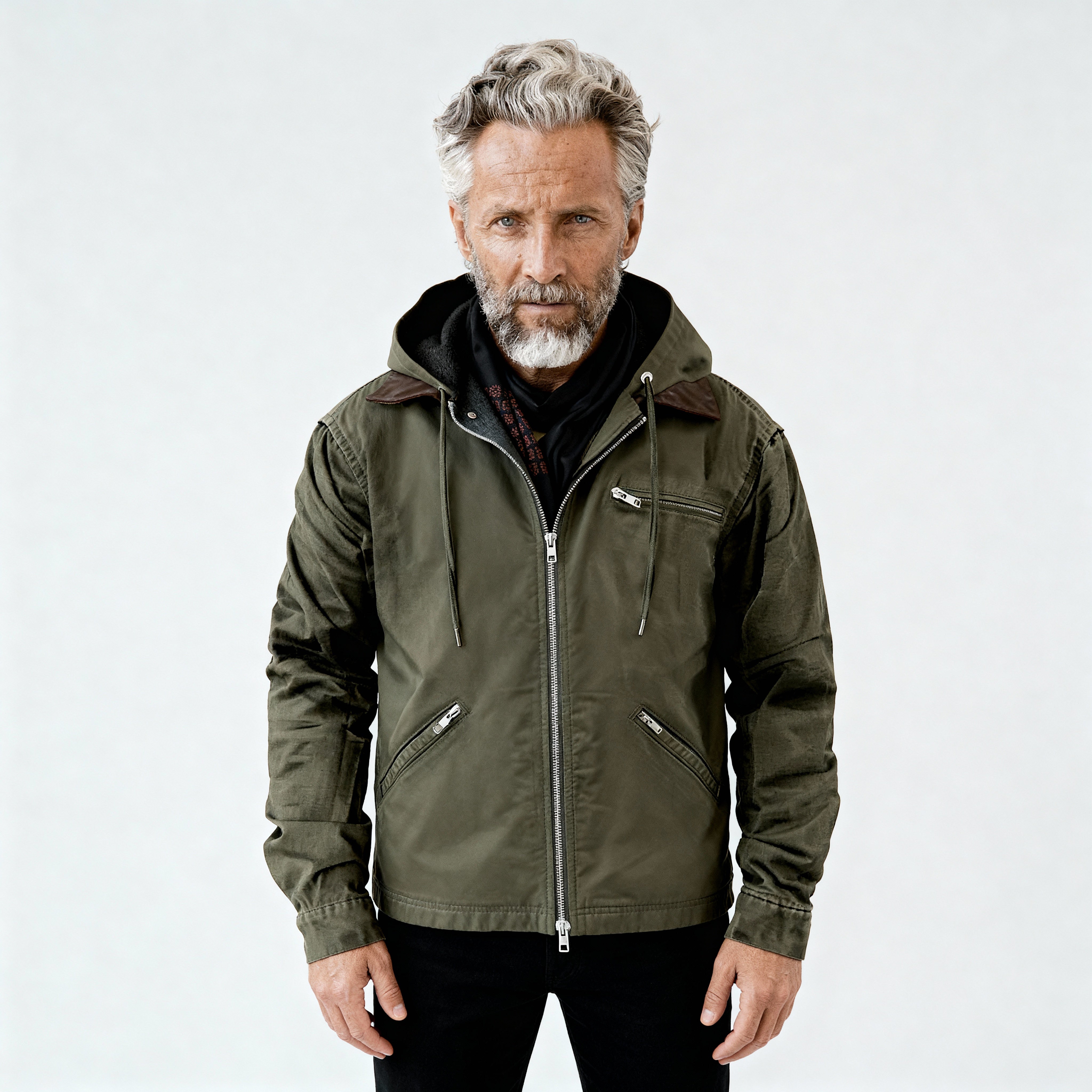 Caleb | Men’s Hooded Jacket – Fleece Lined - Rob Stevenson