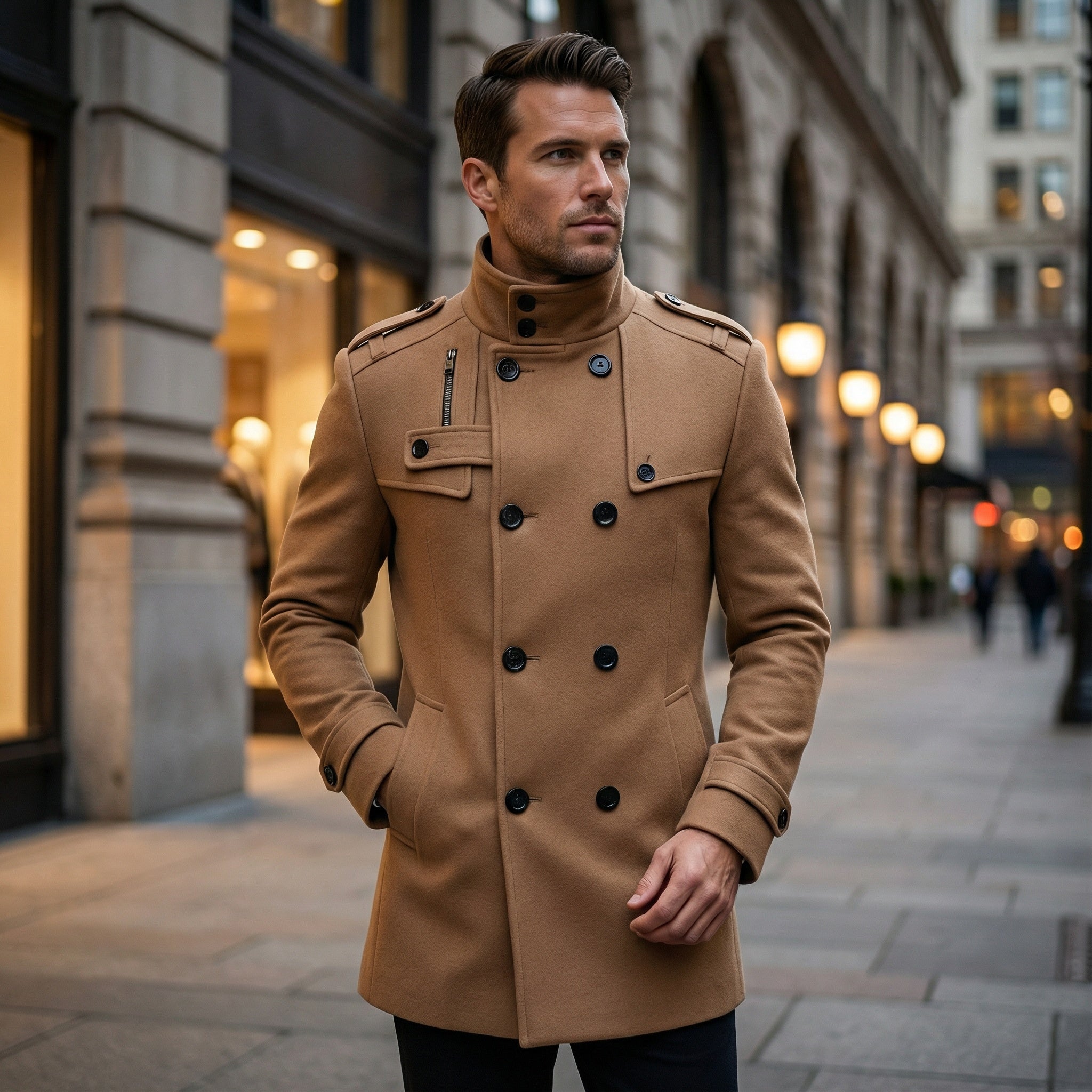 The Harrington Heritage Peacoat - Rob Stevenson