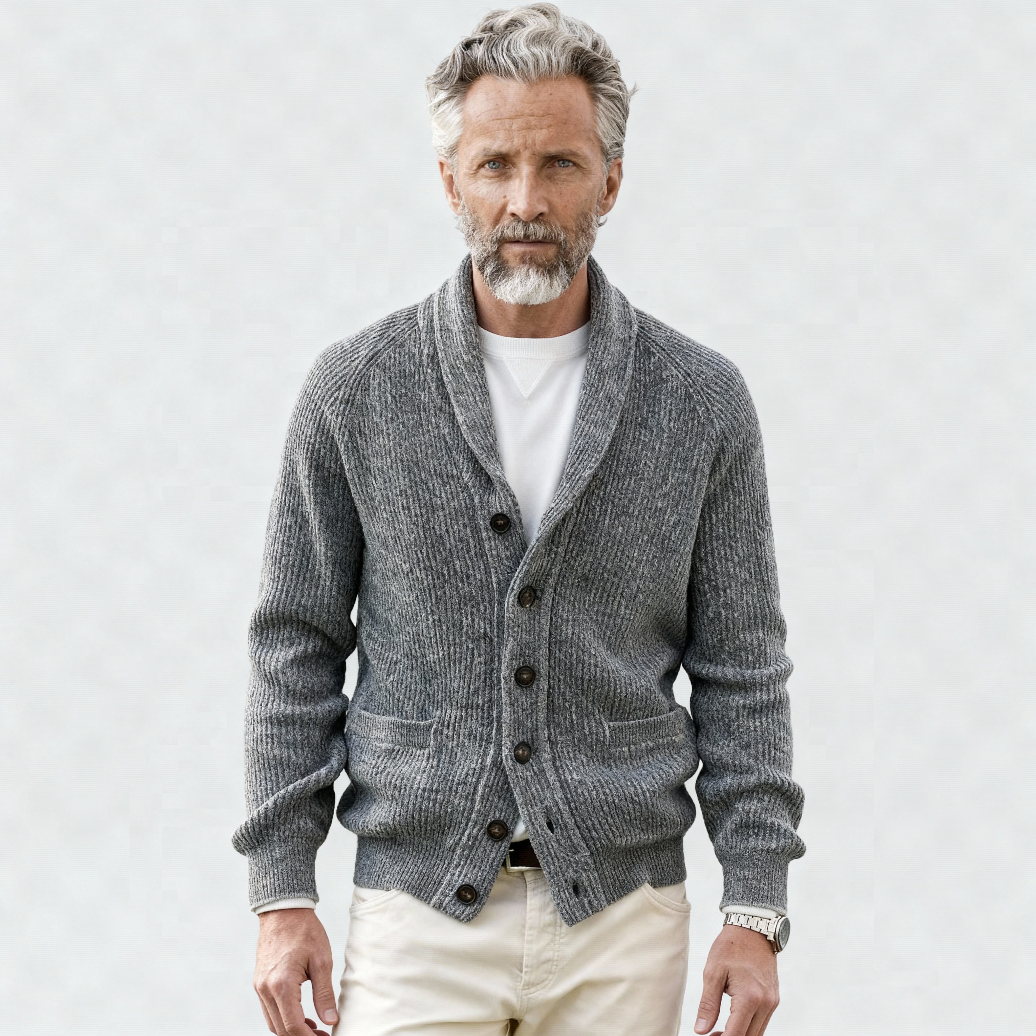 Henry | Wool Cardigan Sweater - Rob Stevenson
