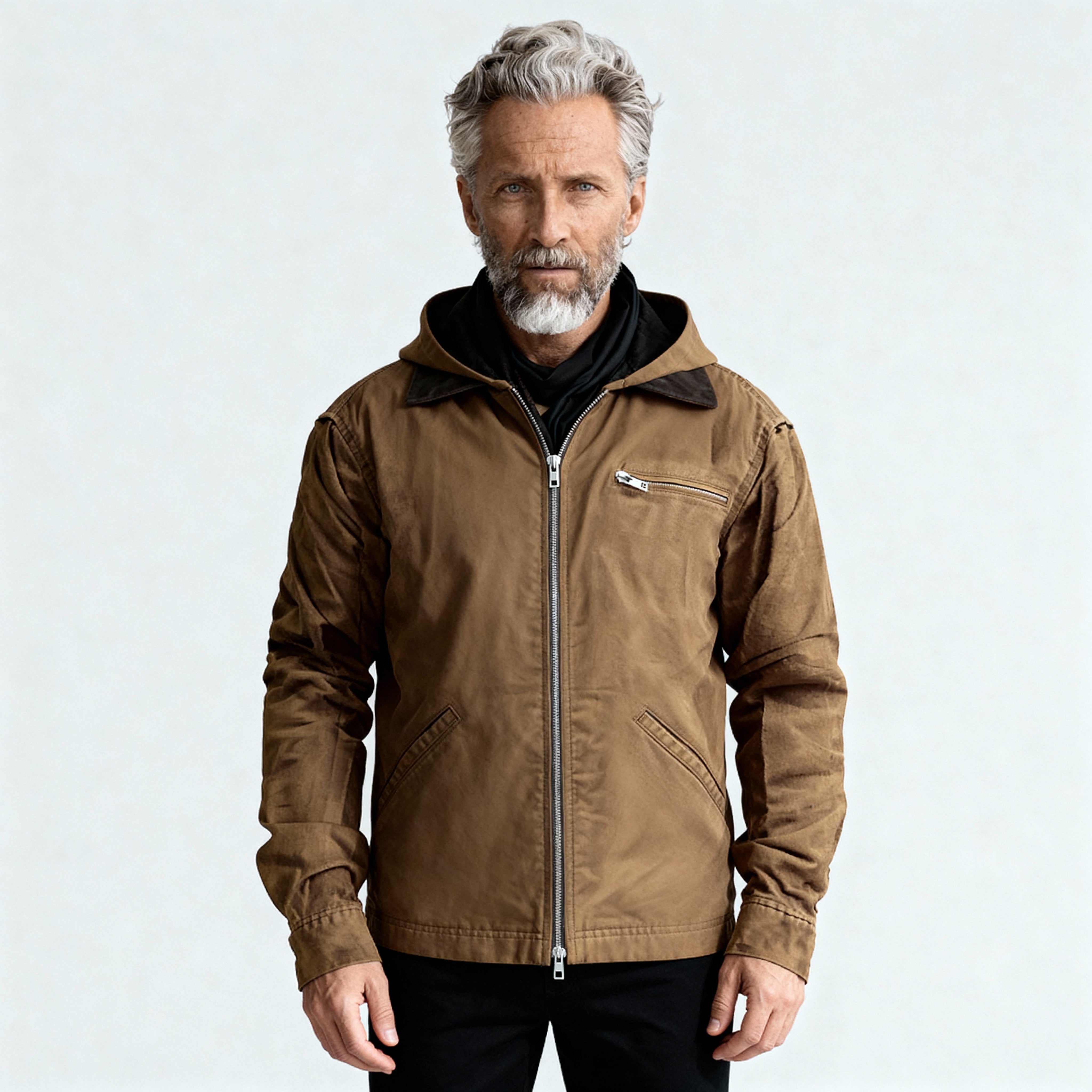 Caleb | Men’s Hooded Jacket – Fleece Lined - Rob Stevenson