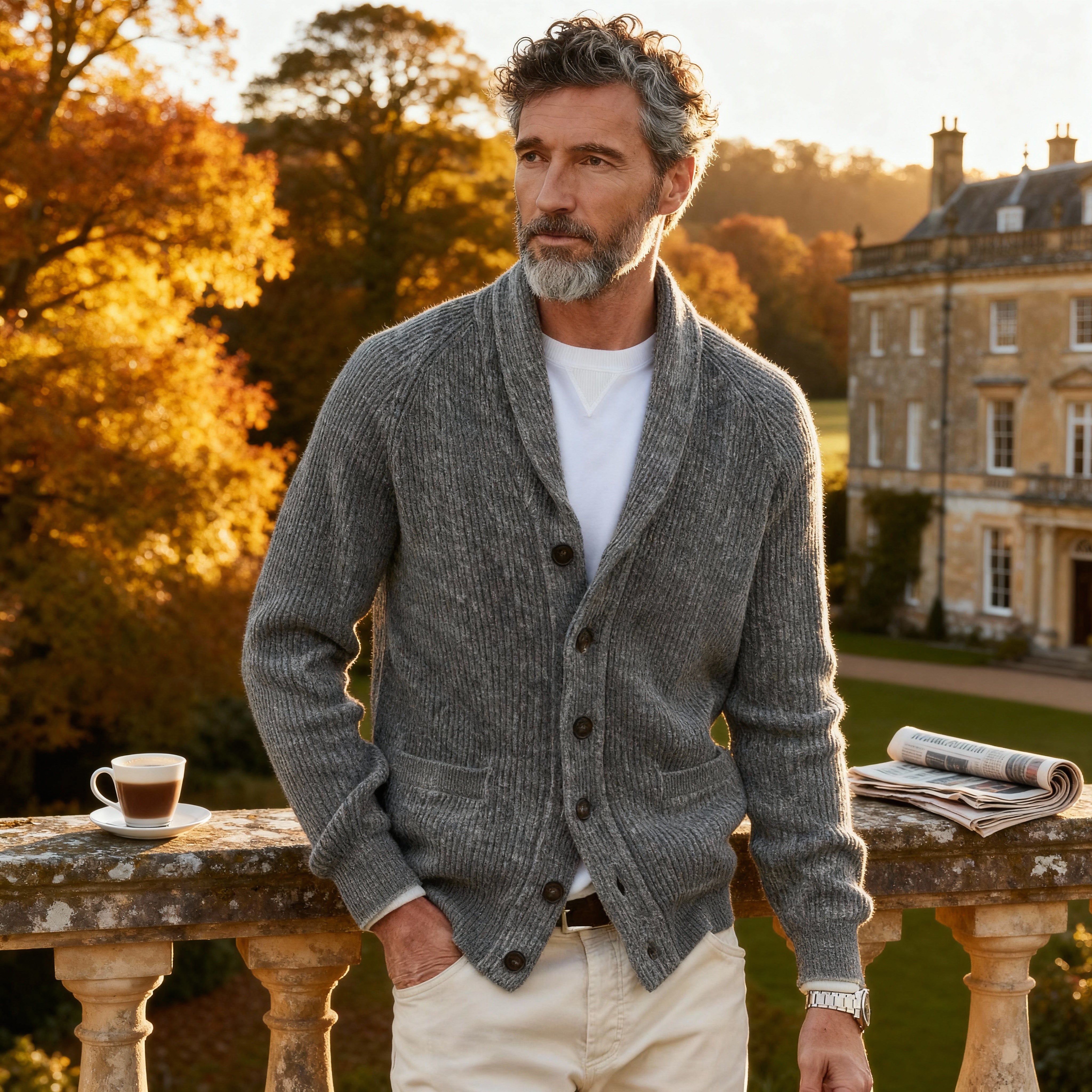 Henry | Wool Cardigan Sweater - Rob Stevenson