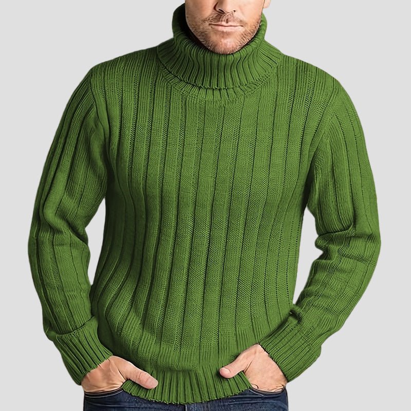 Jack | Heavy Knitted Turtleneck Sweater - Rob Stevenson