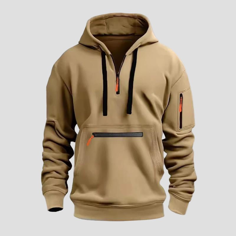 Emmett | Casual Multi - Pocket Loose Sports Hoodie - Rob Stevenson