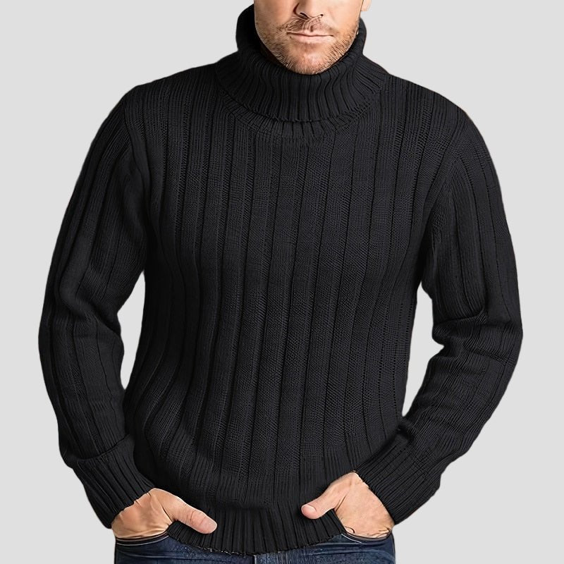 Jack | Heavy Knitted Turtleneck Sweater - Rob Stevenson
