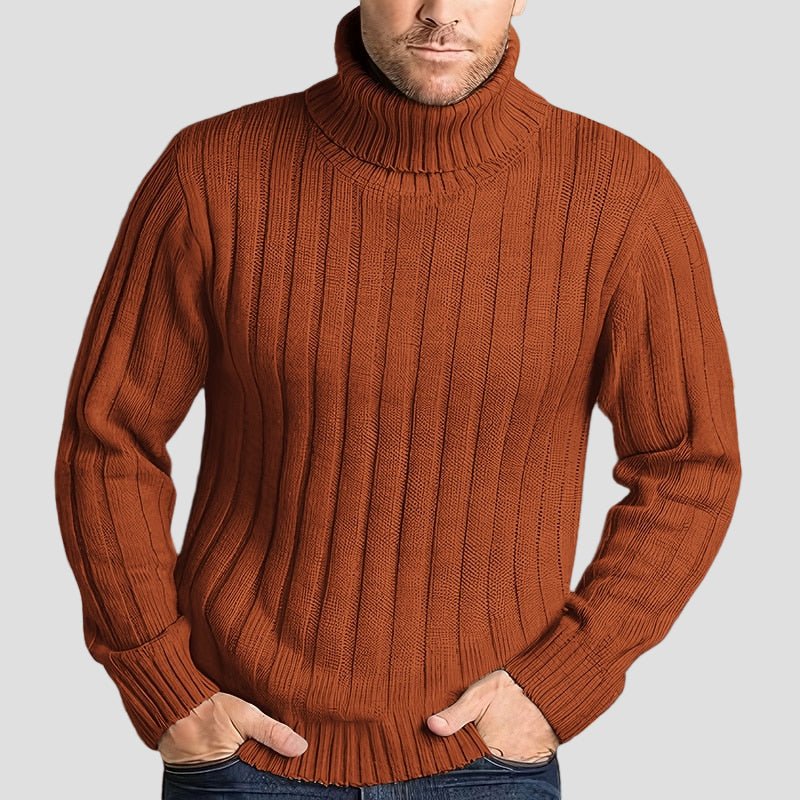 Jack | Heavy Knitted Turtleneck Sweater - Rob Stevenson