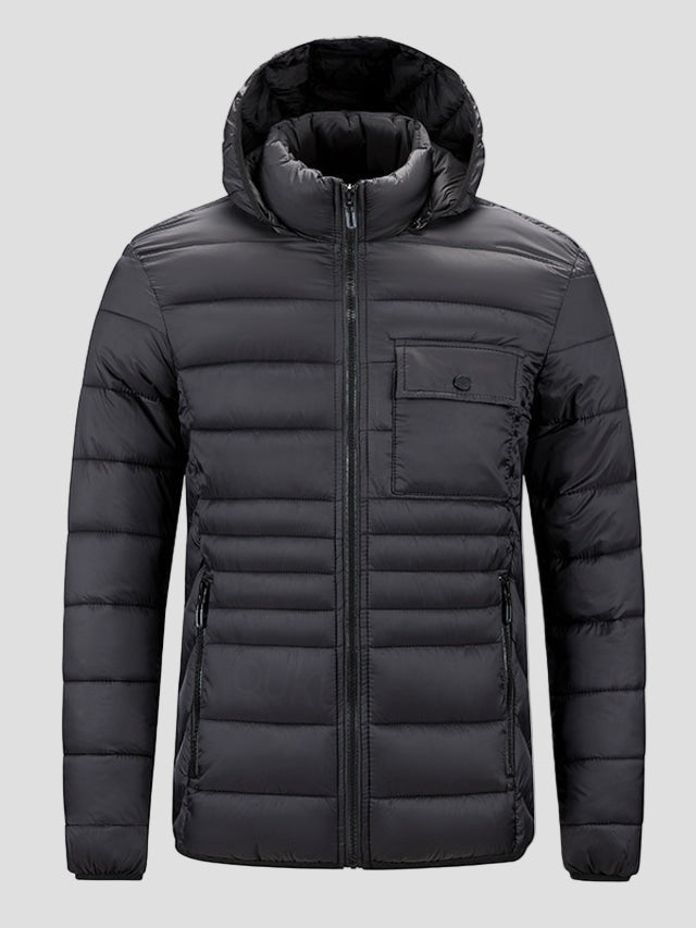 Liam | Padded Hooded Winter Jacket